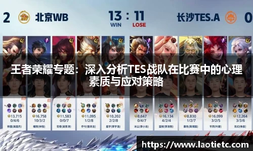 王者荣耀专题：深入分析TES战队在比赛中的心理素质与应对策略